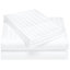 Ensemble de draps en satin de microfibre à rayures super douces-73877768-73877765