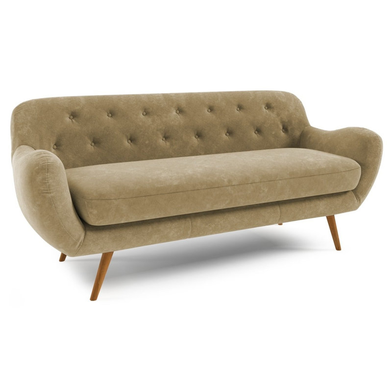 Jefferson 3 Seater Sofa, Beige