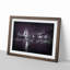 St Pauls Cathedral in London in Abstract - Framed Print-55729909-55729910