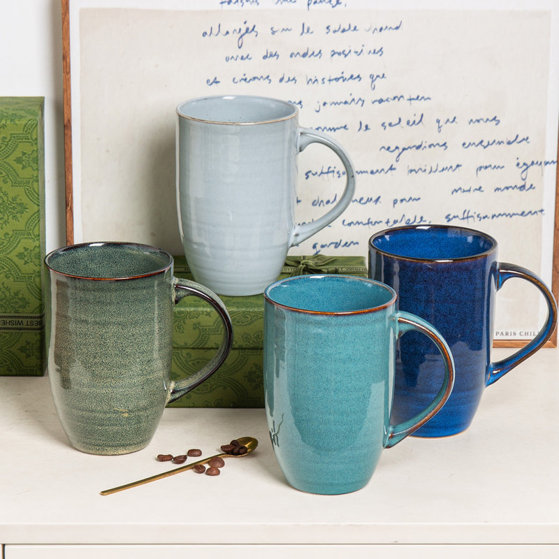  ALOFMO 4 Piece 21oz Coffee Mugs