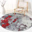 Tapis rouge / gris Brisson-1225769288