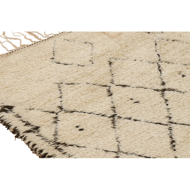 One-of-a-Kind 6'7”x14' Hand Knotted Area Rug