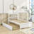 Mashud Twin Size Wood Platform Bed Frame with Trundle-680901638