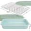 Plat de cuisson bleu glacier 304-118763441