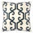 Appliqued Cotton Outdoor Throw Pillow-1989984424