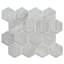 Carreau de mosaïque en verre recyclé mat 3 po x 3 po Daintree-128636002