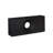 Void Console Table, Black Stone