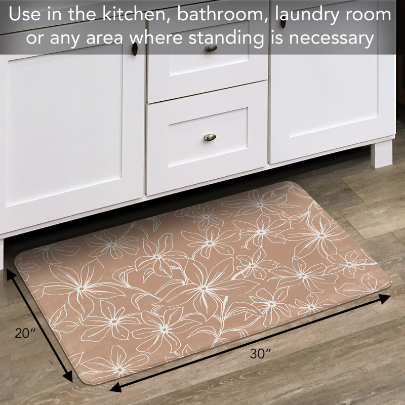 Tapis de cuisine lys 30 po x 20 po Highland Home