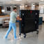 Table de tennis de table d'intérieur pliable Stiga Premium taille réglementaire (25 mm d'épaisseur)