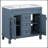Alfeu 35.9 " W Freestanding Standard and Wall Mounted 1 Single Vanity Bathroom Vanity With Top