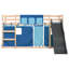 Vakhdank Solid Wood Bed
