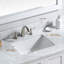 48 po X P 22 po P 35,4 po Meuble-lavabo H avec comptoir et lavabo blancs-611382402
