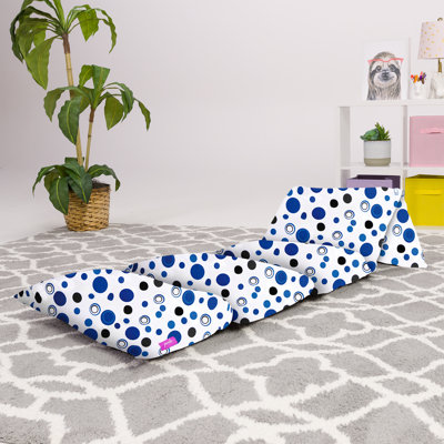 KIds Floor Pillow Cover Only, Nap Mat Kids Floor Pillow Cover to Add in Pillows - Premium Cushion and Lounger Covers for Pillows - Gifts for Kids, Tee by Posh Creations