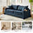 Wimberly 87" Upholstered Slipcovered Sofa With Solid Wood Cup Holder-94574413