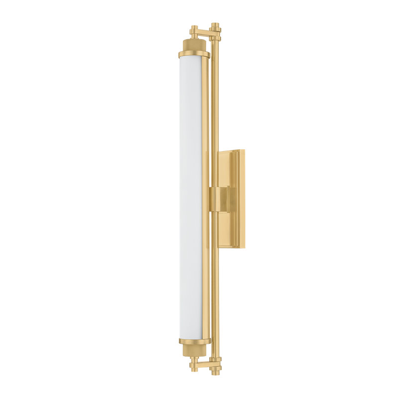 Plandome Bath and Vanity, 28'' H X 22.75'' W X 4.25'' D, Brass, 20 W