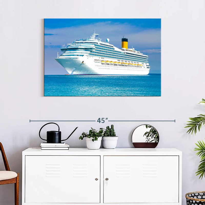 Mehar Large Ship, 24" H x 36" W