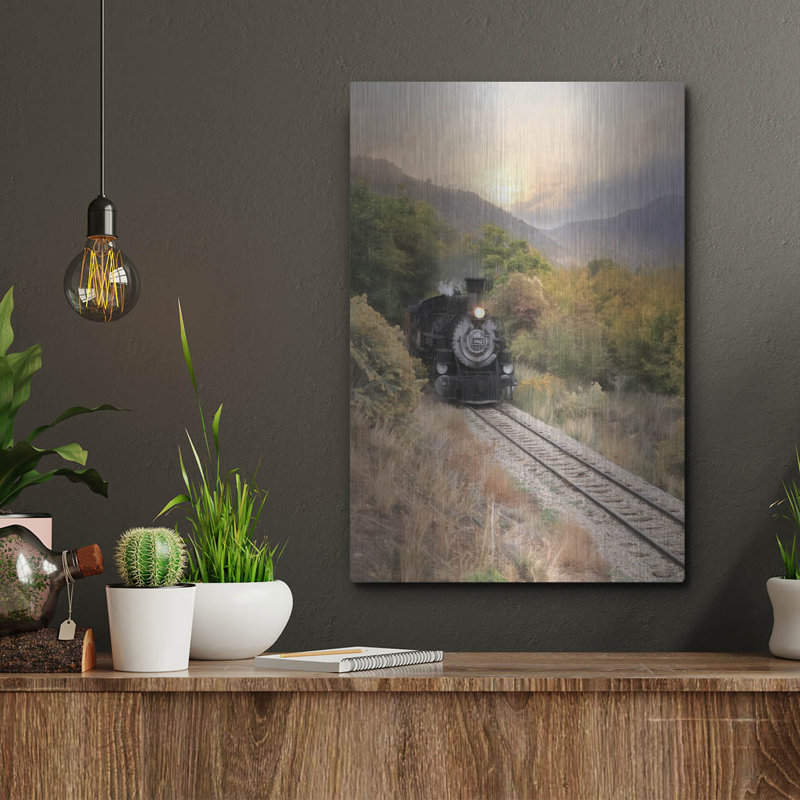 «Durango Train At Sunset» par Lori Deiter, H 16 po x l 12 po