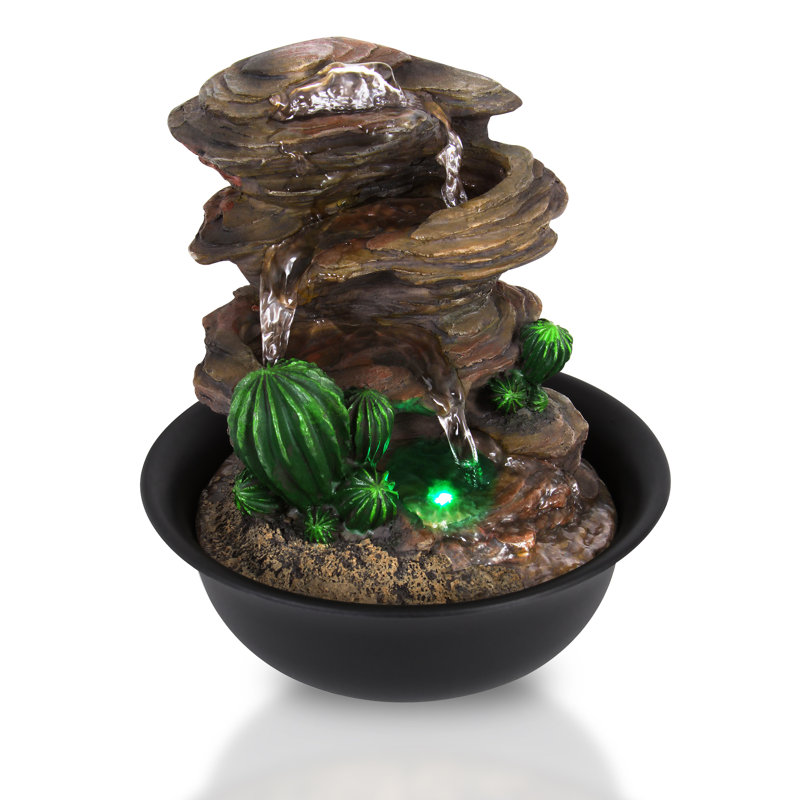 Fontaine de table avec lumière Deandra