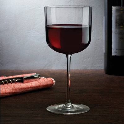 Neo 10.75oz. Handmade Crystal Wine Glass Set