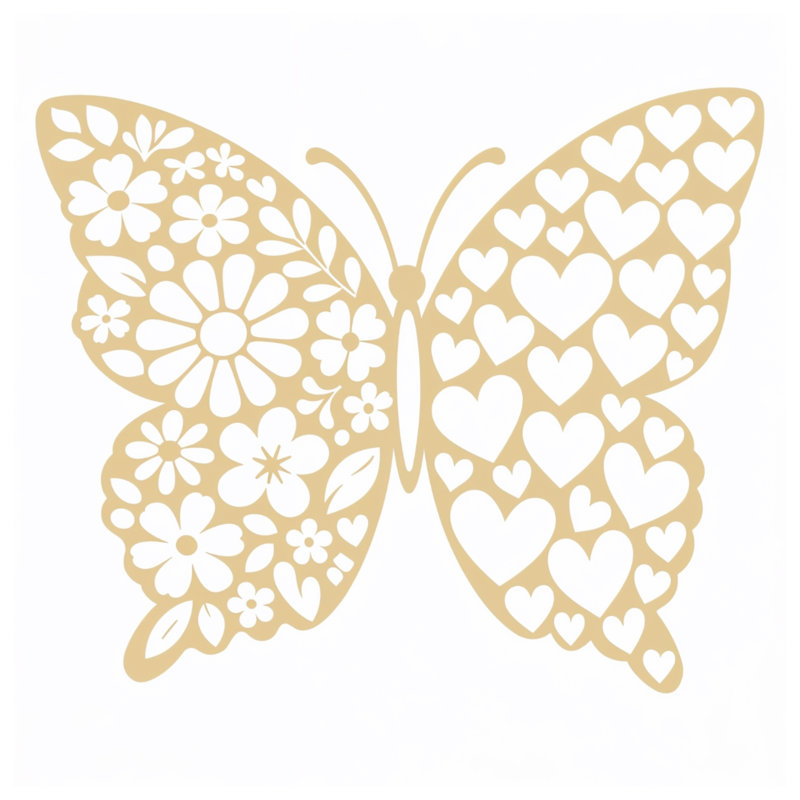 Rideaux de douche Butterfly, L 70 po x H 72 po