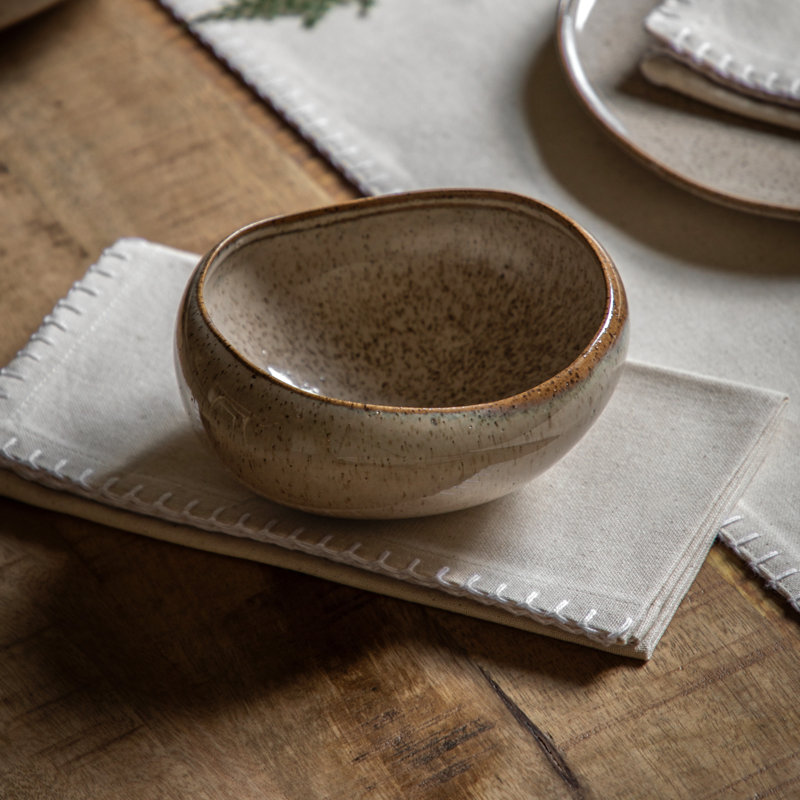 Cummington Speckle Glaze Bowl Oatmeal
