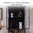 Industrial style iron storage cabinet bookcase