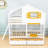 Cranmo Kids Twin Over Twin Bunk Bed with Drawers-1680739952
