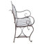 Banc de jardin en fer forgé Hornellsville-55039581