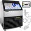 Machine à glaçons commerciale 110L 440LBS / 24H avec capacité de rangement 99LBS