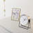 Stiles Swivel Tabletop Silent Sweeping Analogue Quartz Metal Clock with Mirror