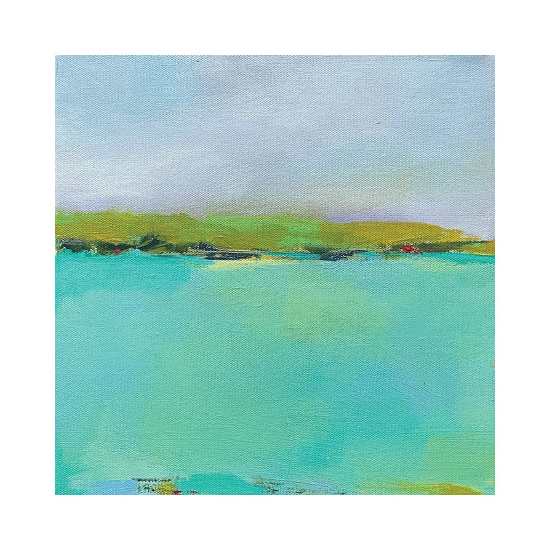 Her Awesome Silence by Neelam Padte - Gallery-Wrapped Canvas Giclée on Canvas, Wrapped Canvas, 30.48 cm H x 30.48 cm W