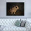  «Resting Bunny Rabbit 1» par Marian Parsons, art mural sur toile, 54 po x 40 po