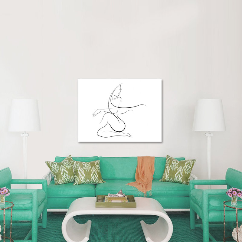 Femine Grace Print, Plastic/Acrylic, 16" H x 20" W