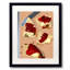 Buttered Bread with Strawberry Jam Framed Graphic Art Canvas-132435524-65852335