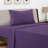 Lux Decor 4-Piece Ultra Soft Microfiber Sheet Set Deep Pocket Fitted Sheet, Wrinkle-Resistant & Easy Care Bedding-960111319-960111337