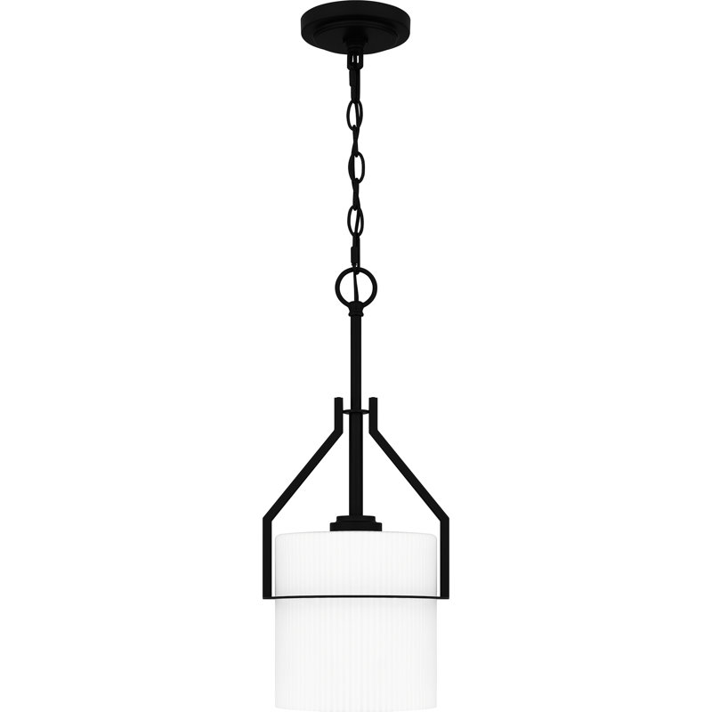 Fosco 1 - Light Cylinder Pendant, Matte Black
