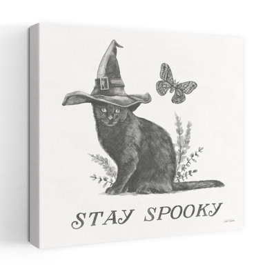 Spooky Halloween III, art contemporain de papillon de nuit