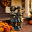 Statues de jardin garçon et fille en oxyde de magnésium – Décoration extérieure vintage résistante aux intempéries, ornements de pelouse légers et durables pour patio, cour, parterre de fleurs, porche – Touche rustique style chalet