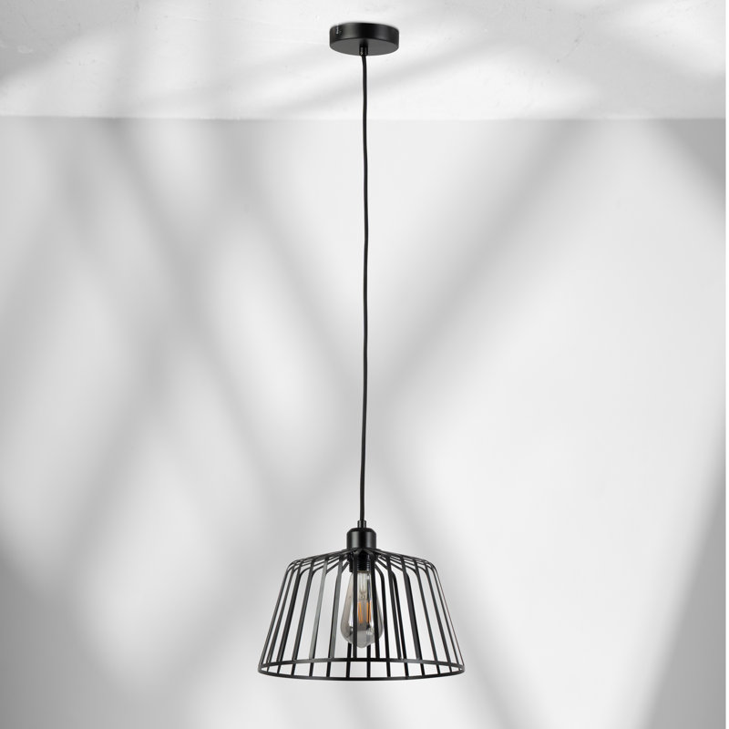 Anival 1 - Light Satin Black Pendant