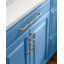 Poignée pour appareil Trellis Collection - Poignée d'armoire centrale à centrale de 18 po en laiton doré brossé - Quincaillerie traditionnelle pour tiroirs et armoires-122610208-122610222
