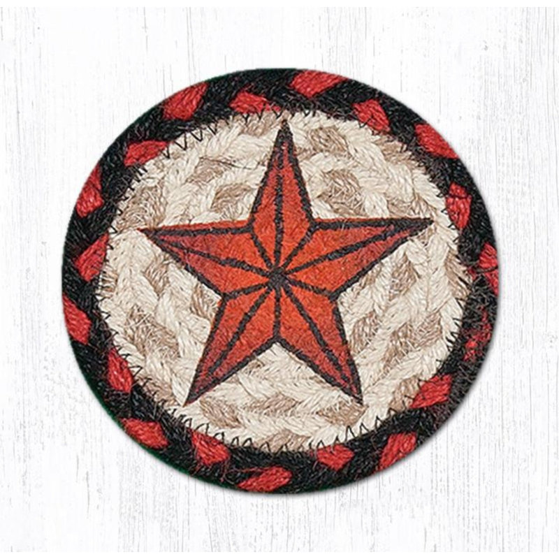 Dessous de verre rond Barn Star