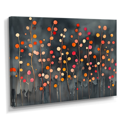 «Fall Leaves», art mural sur toile, collage d'automne de feuilles en automne
