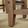 Aston 6 Piece Dining Set With 42"W Dining Table Four 15"W Square Stools And 1 Buffet Console Table