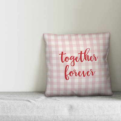  Together Forever Throw Pillow