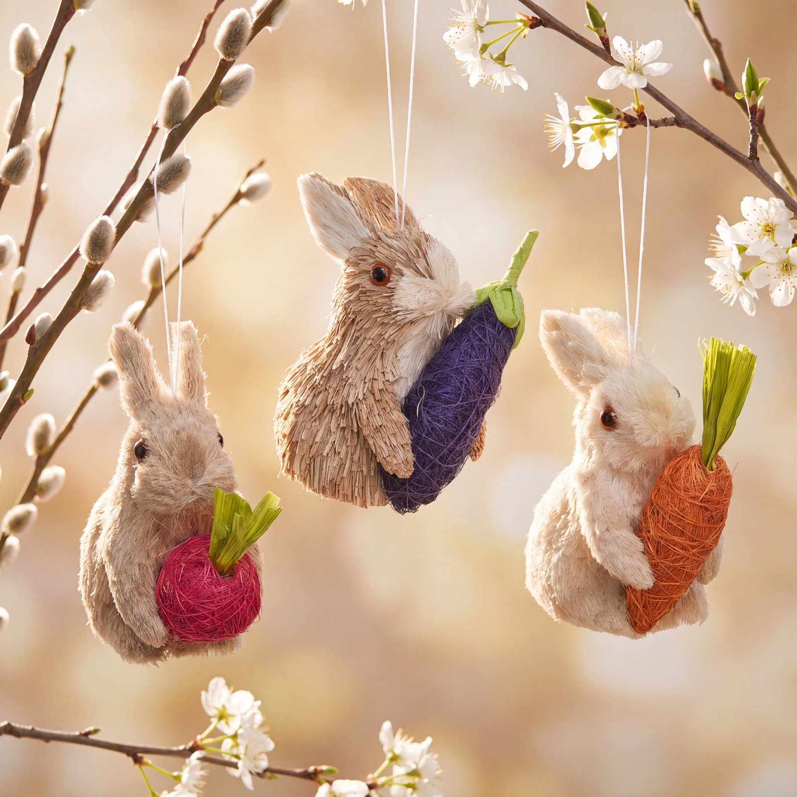 3" Hanging Figurine Ornament
