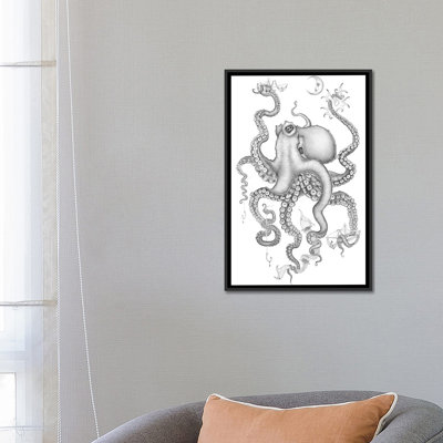 « cephalopod love », reproduction d’art sur toile