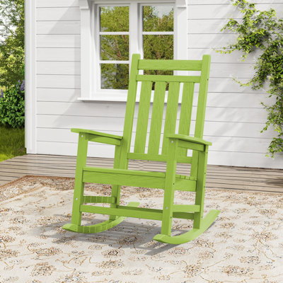 Wolak HDPE Rocking Adirondack Chair