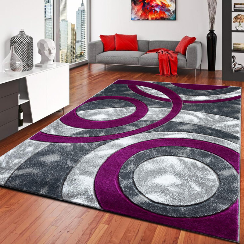 Claressa Abstract Area Rug, Rectangle 200 x 290 cm