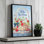 «Hello Sweetness Strawberry Basket» par Nicole DeCamp, reproduction d'art