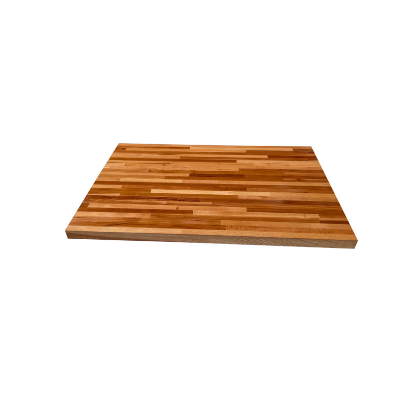 Dessus Knya Butcher Block, Noyer blanc, 1,5 po x 26 po x 38 po
